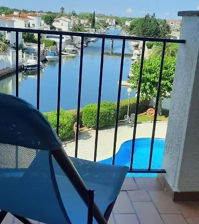 Apartment Vue Exceptionnelle Sur Les Canaux - Wi-fi Fibre Debit Empuriabrava