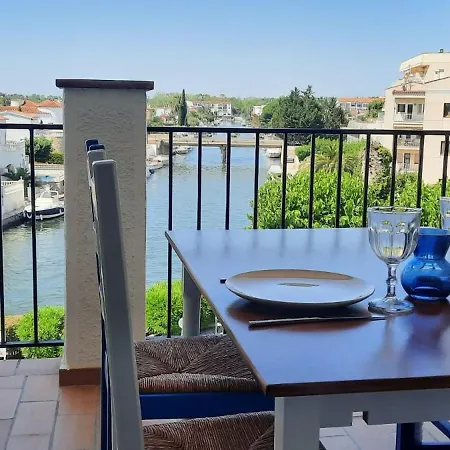 Apartment Vue Exceptionnelle Sur Les Canaux - Wi-fi Fibre Debit Empuriabrava